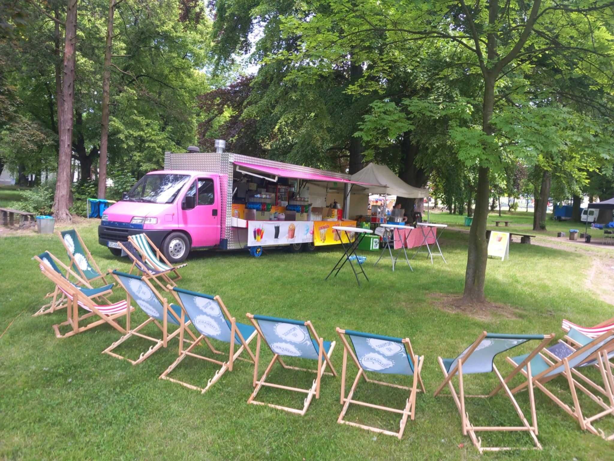 Dożynki imprezy masowe festyny - lody wata cukrowa sorbet kawa mrożona