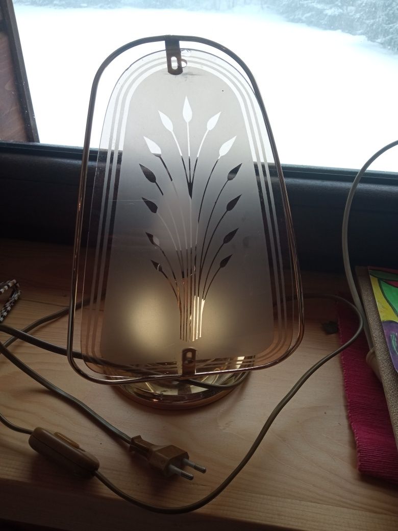 Dwie lampki nocne vintage