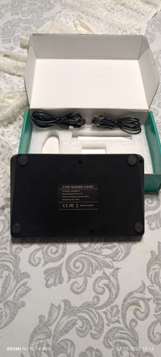 Зовнішня звукова карта live sound card