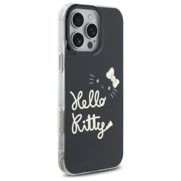 Hello Kitty HKHMP16XHGDIK iPhone 16 Pro  Max 6.9" czarny/black hardcas