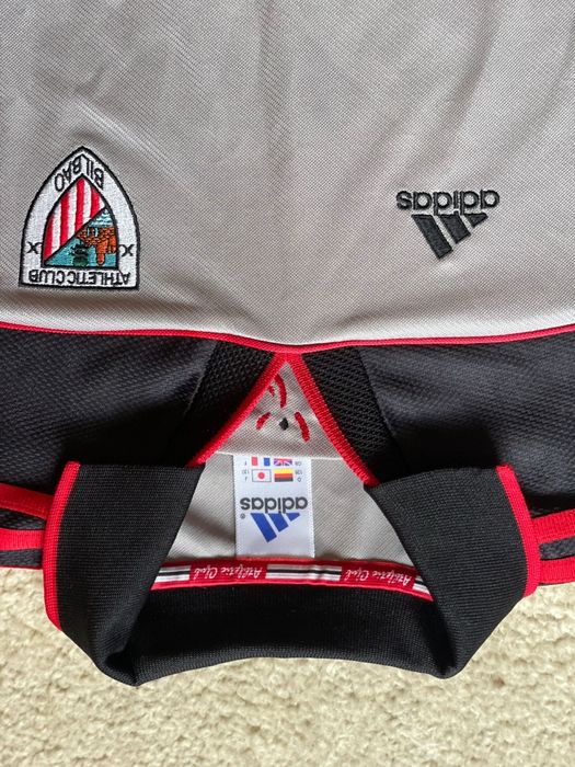 Camisola retro atlético Bilbau 1999/00 terceiro kit  tamanho criança