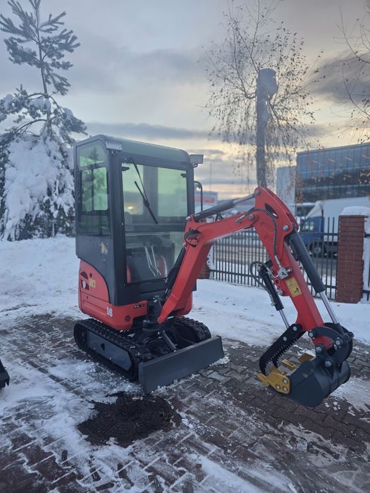 Minikoparka 1.5 tony nowa