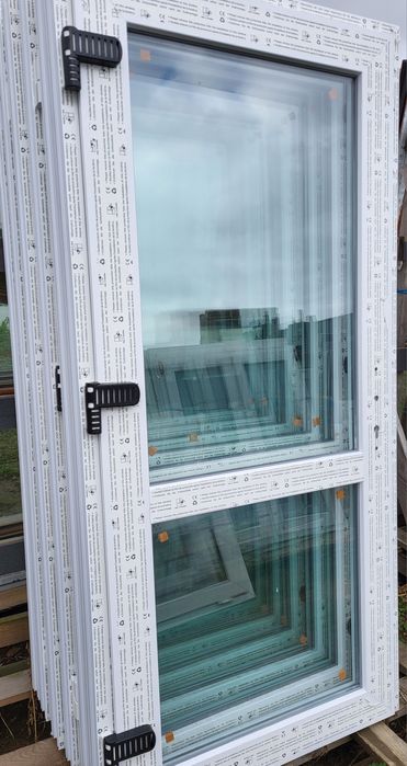 Drzwi zewnętrzne PVC do biura sklepu  domu