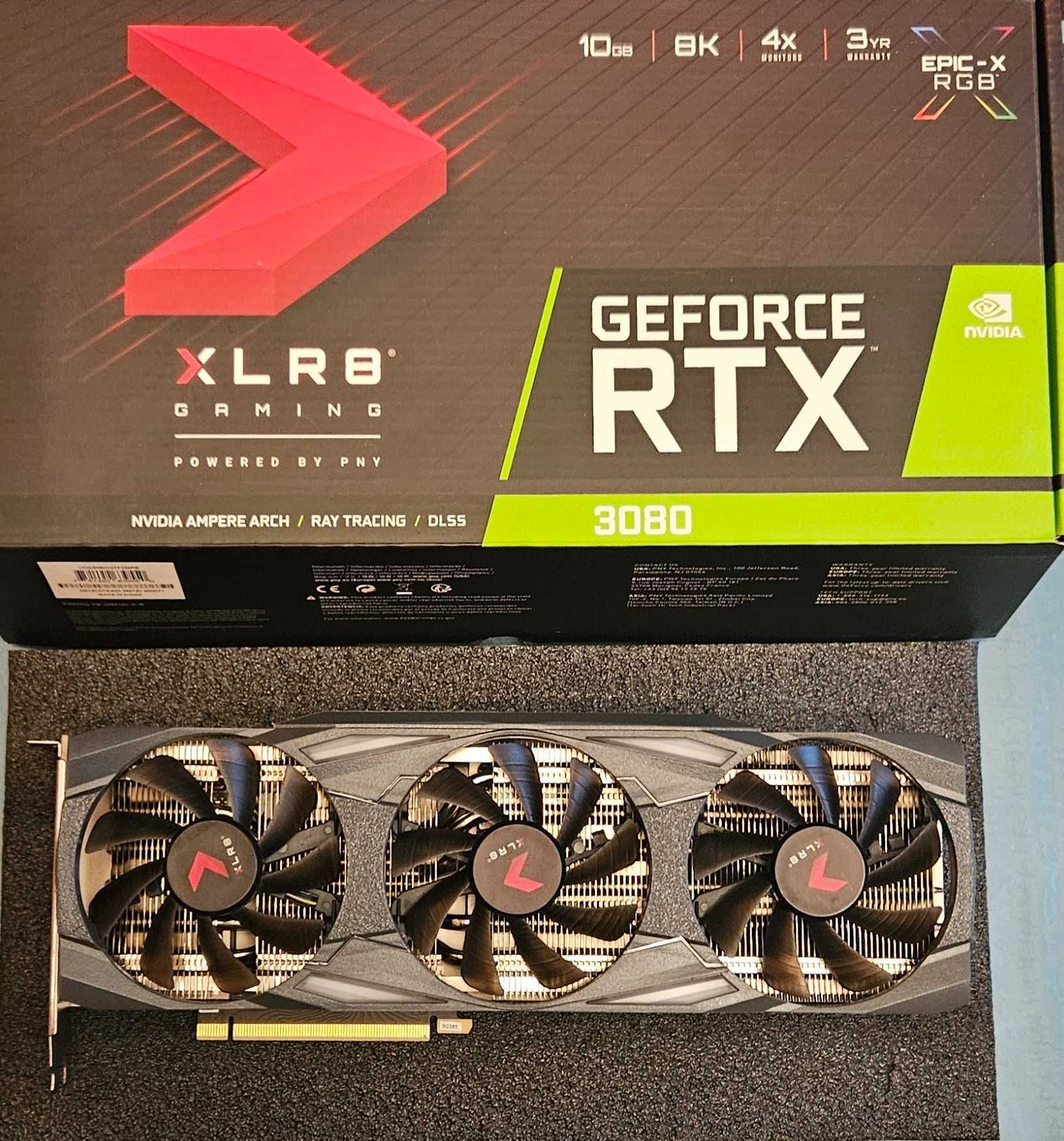 Karta graficzna PNY XLR8 RTX 3080 UPRISING