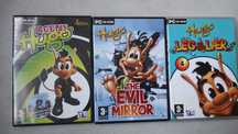 4x Gra PC Hugo The Evil Mirror Czarodziejskie Zwierciadło Agent i inne