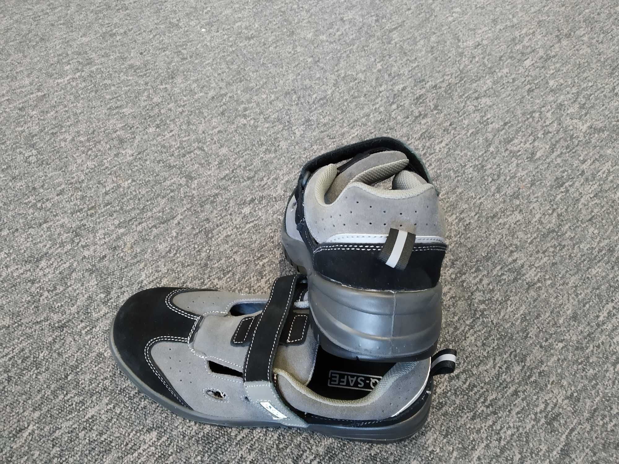 Buty robocze sandały antyprzebiciowe wzmocnione r.47 QS7020