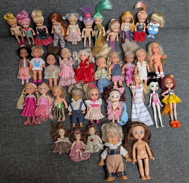 Коллекция кукол для детей (60 кукол)