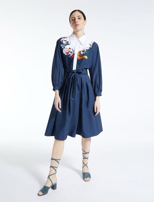 Бавовняна сукня з вишивкою Weekend Max Mara 36 - 38, S - M - L розмір