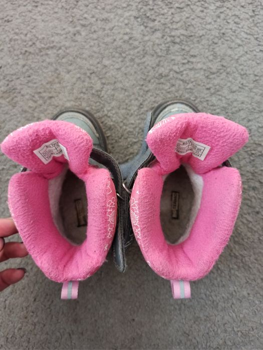 Зимові термо ботінки, термо черевики BiG 23р(15см)