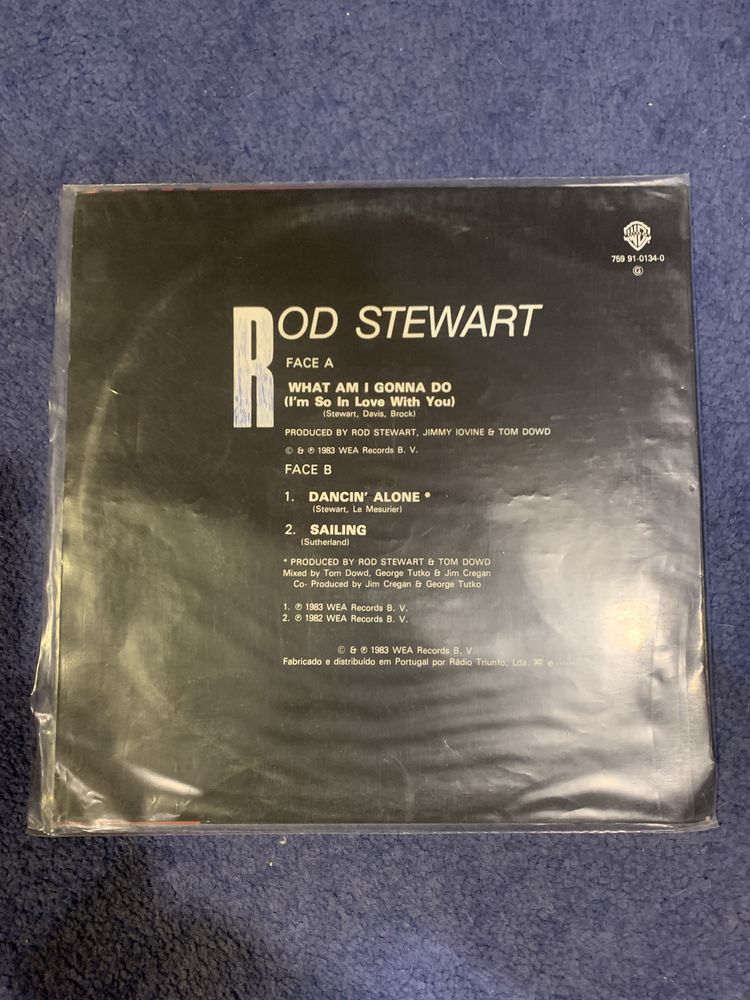 Disco Maxy single Rod Stewart 5 euros