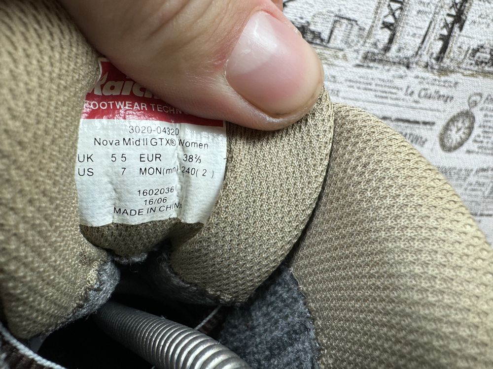 Ботінки Черевики Mammut Розмір 38.5 GORE-TEX