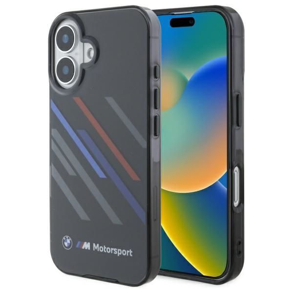 BMW BMHCP16M23HTRAK iPhone 16 Plus 6.7" czarny/black hardcase Motorsp