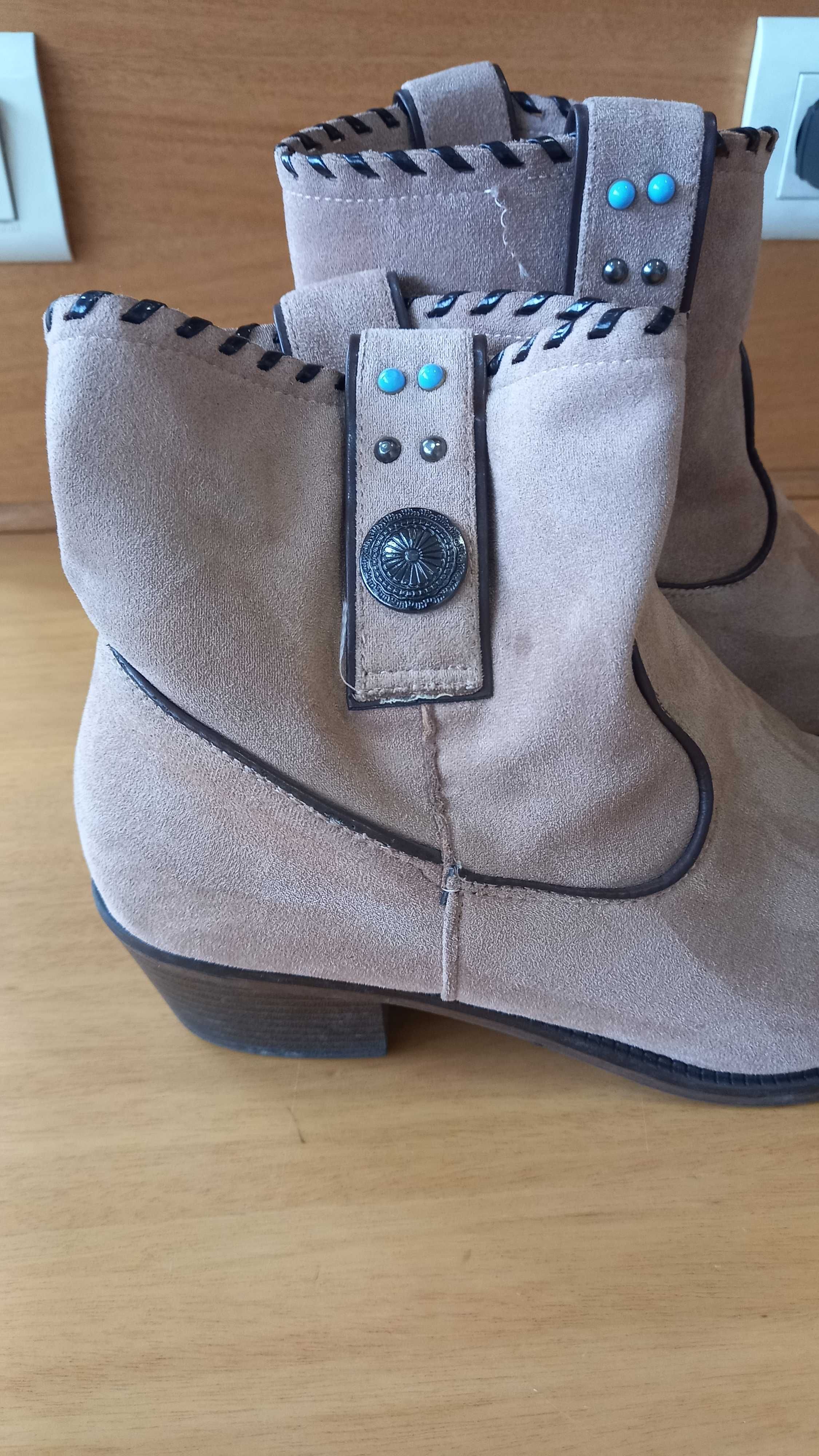Botas camurça n. 41