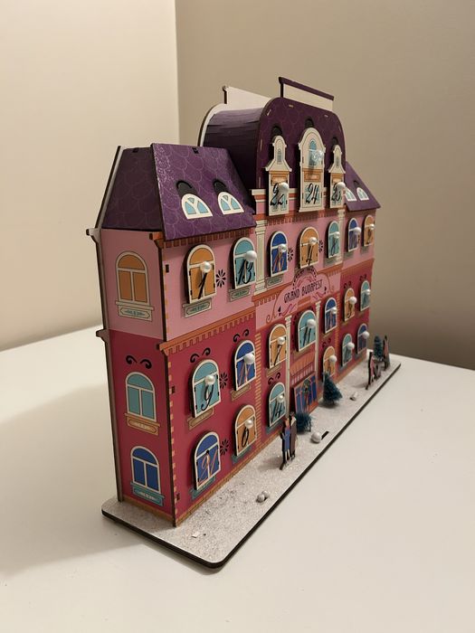 Kalendarz domek adwentowy świąteczny