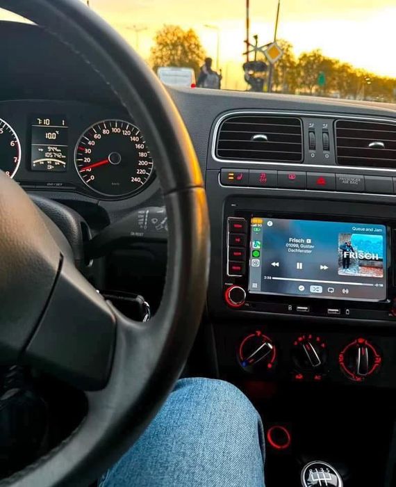 Radio 2din carplay android kamera golf touran audi passat vw bmw polo