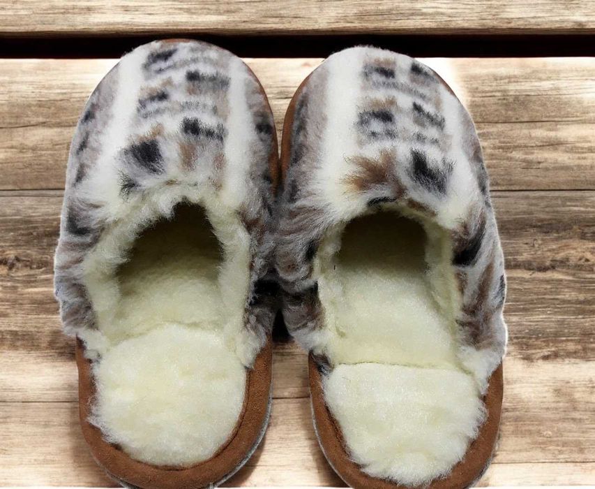 Тапочки з овчини 36-46 / Гурт і розд домашнє взуття тапки,  всувки