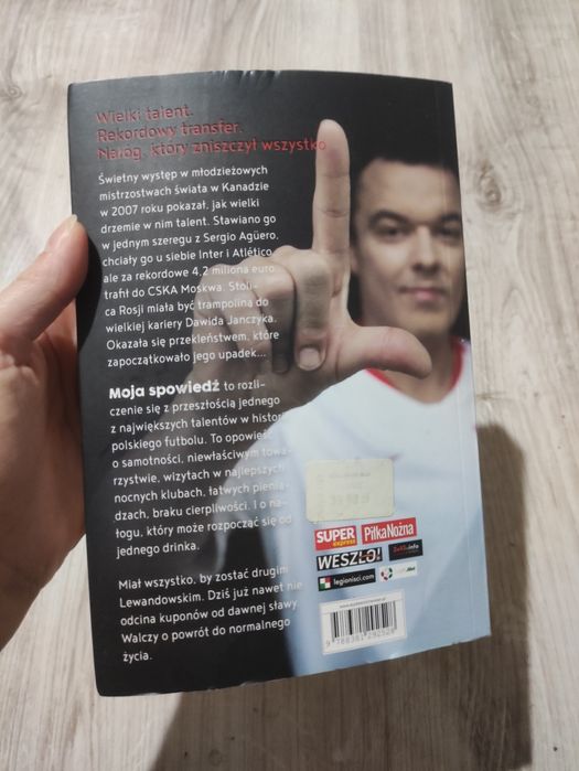 Książka Dawid Janczyk Moja Spowiedź