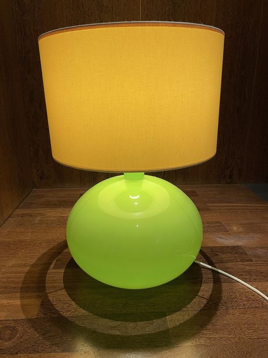 Base verde + Abajur IKEA