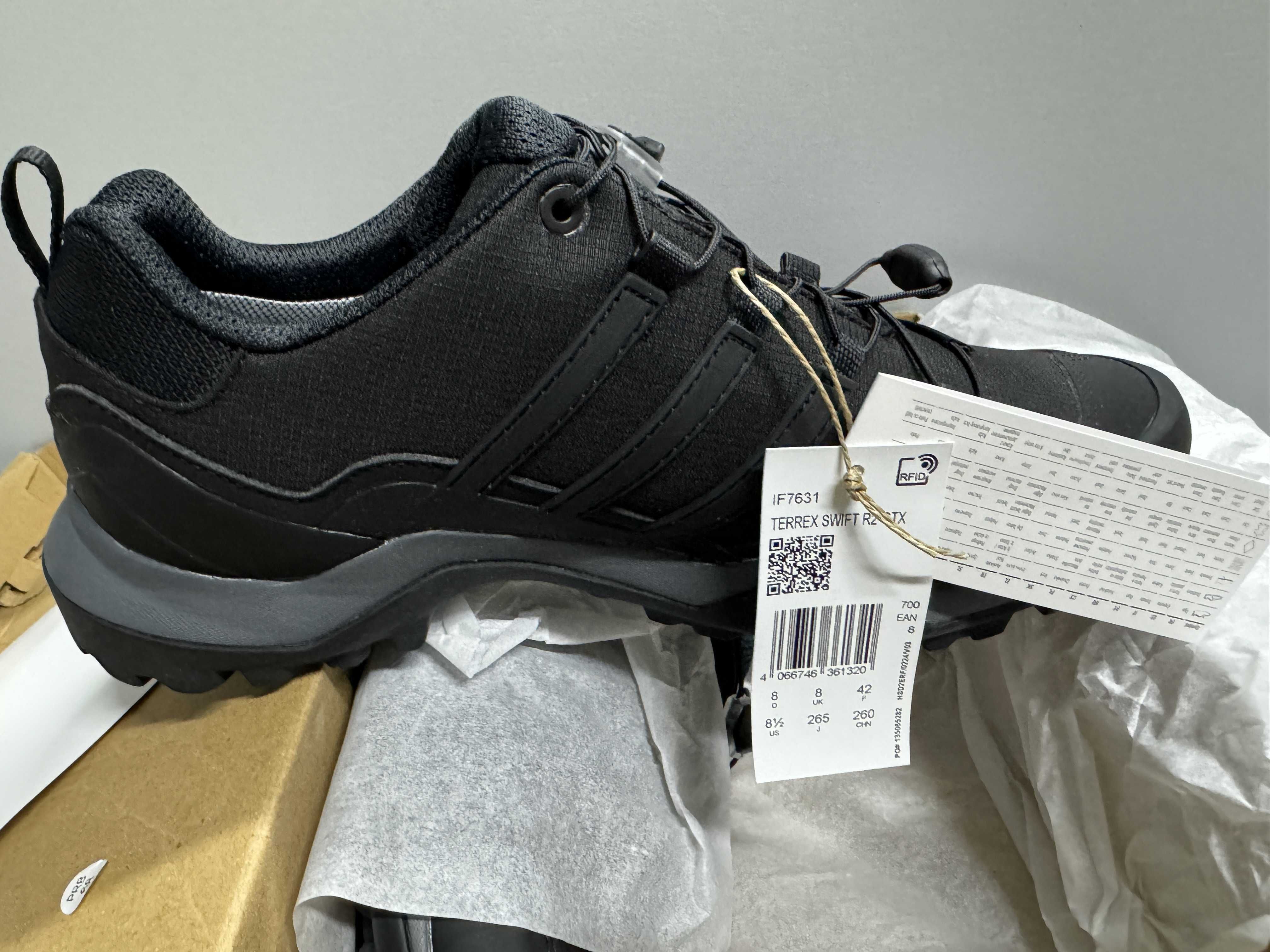 Adidas Terrex Swift R2 GTX (IF7631) black/core black НОВЫЙ!