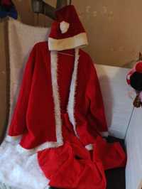 Дорослий новорічний костюм Дід мороз Санта Клаус Миколай л-ХЛ