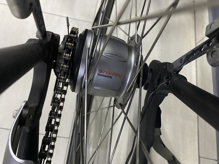 Електровелосипед RIXE Bordeaux 28"планетарна втулка Nexus SG-8R31