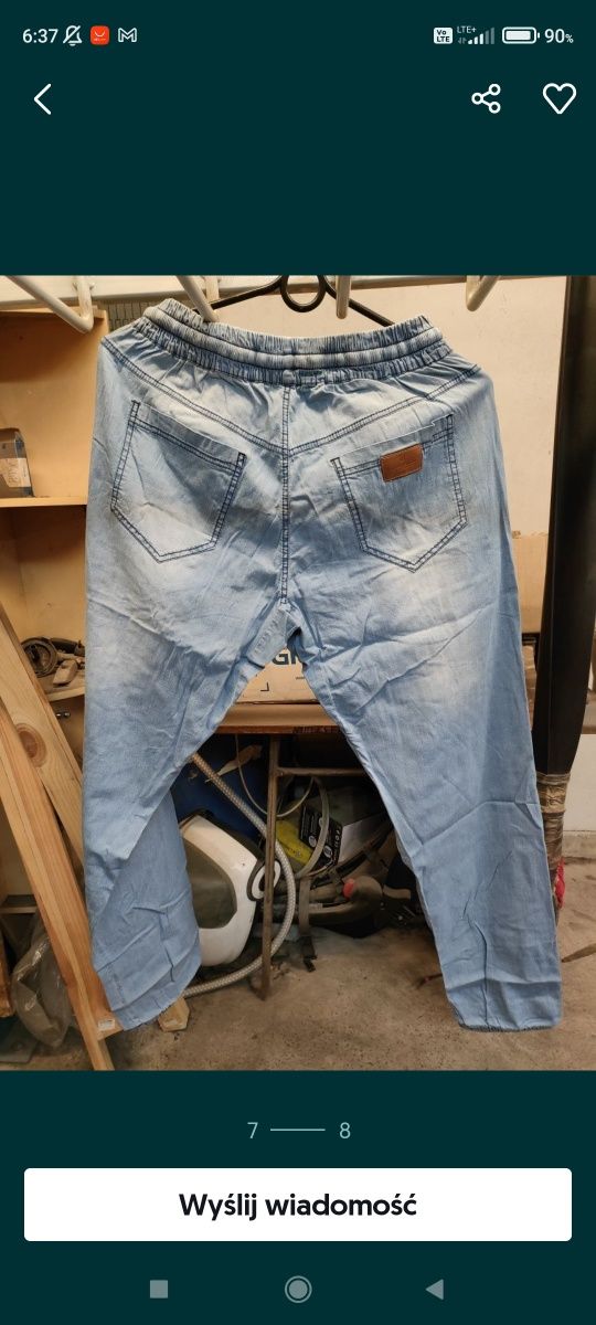 Promocja spodnie męskie Pakker jogger jeans