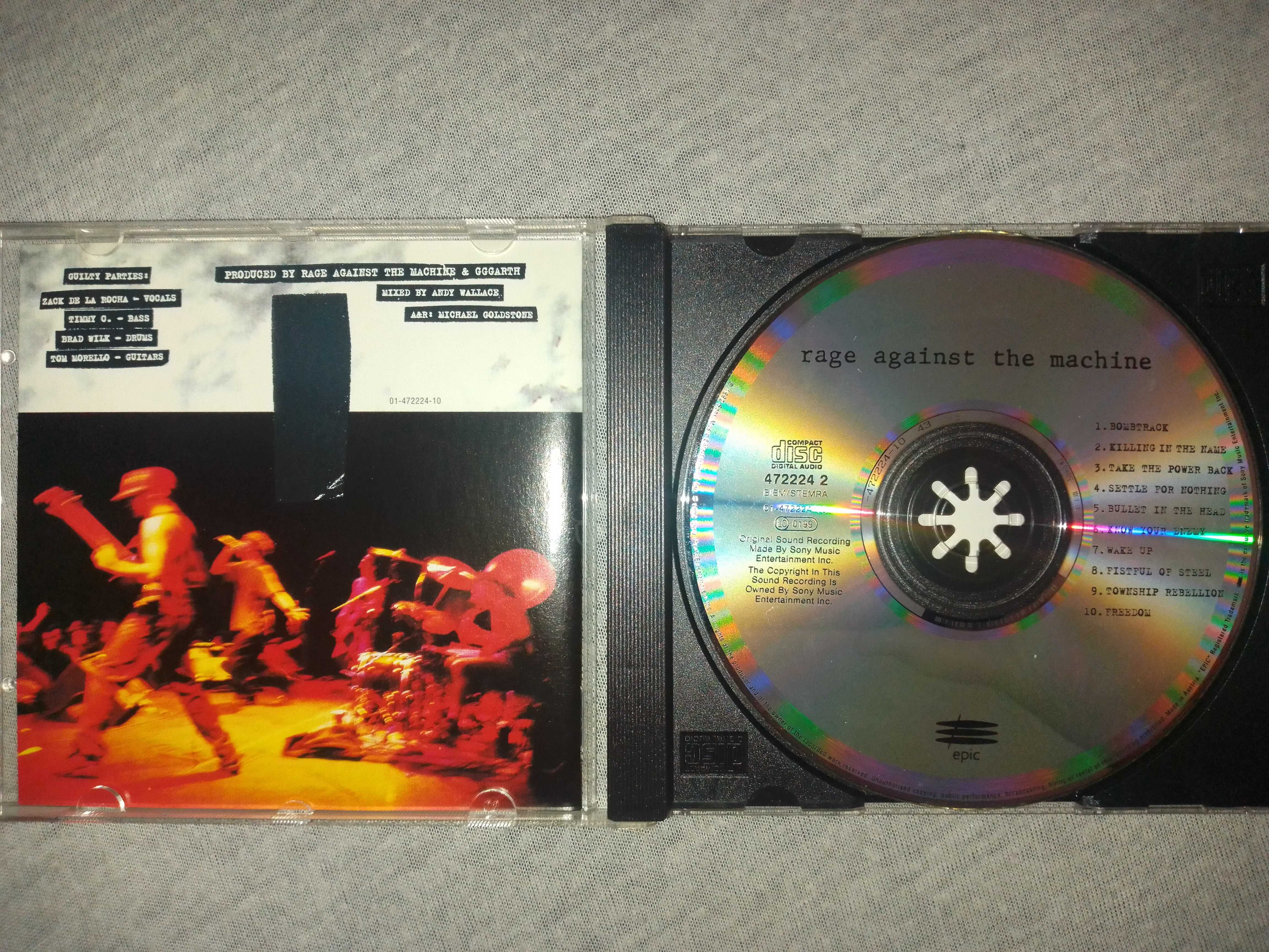 Rage Against The Machine "Rage Against The Machine" Made In Austria.