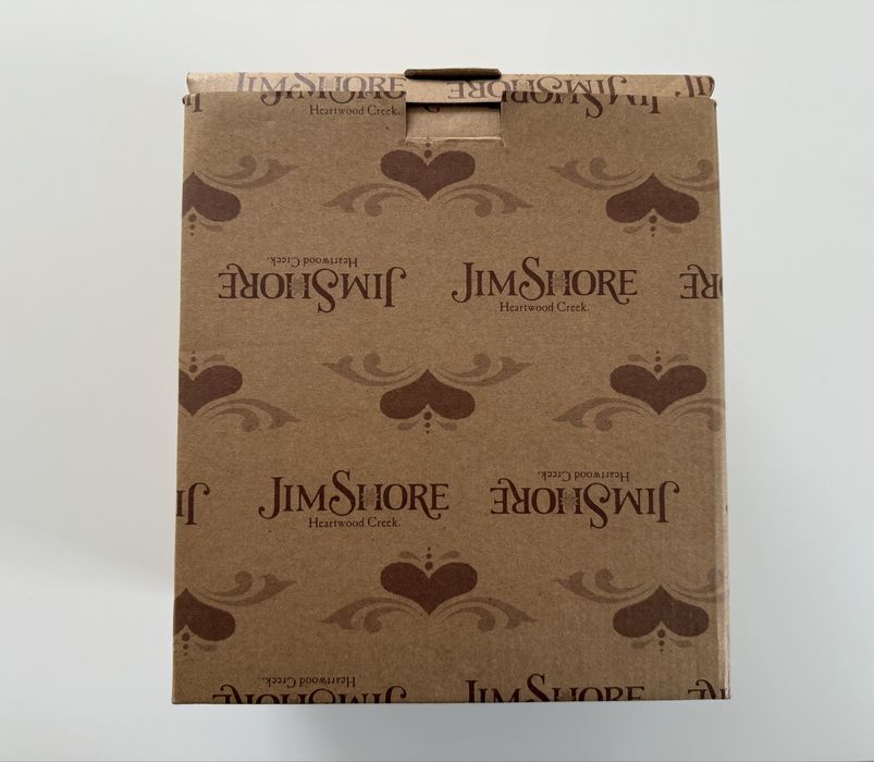 Jim Shore, bałwanek z ptakami, oryginał z 2003 r.