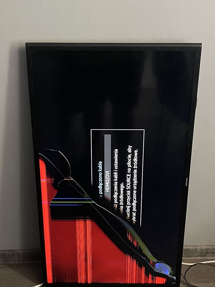 Telewizor Samsung na częśći