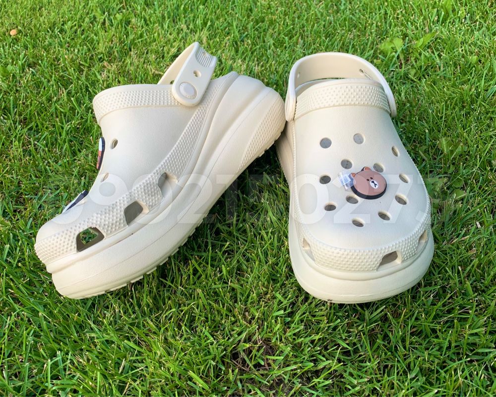 ТОП ПРОДАЖУ! | Crocs Classic Crush Clog Bone 36-39