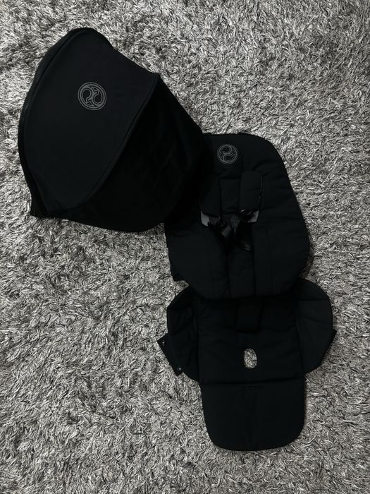 cybex priam 4.0 tapicerka deep black