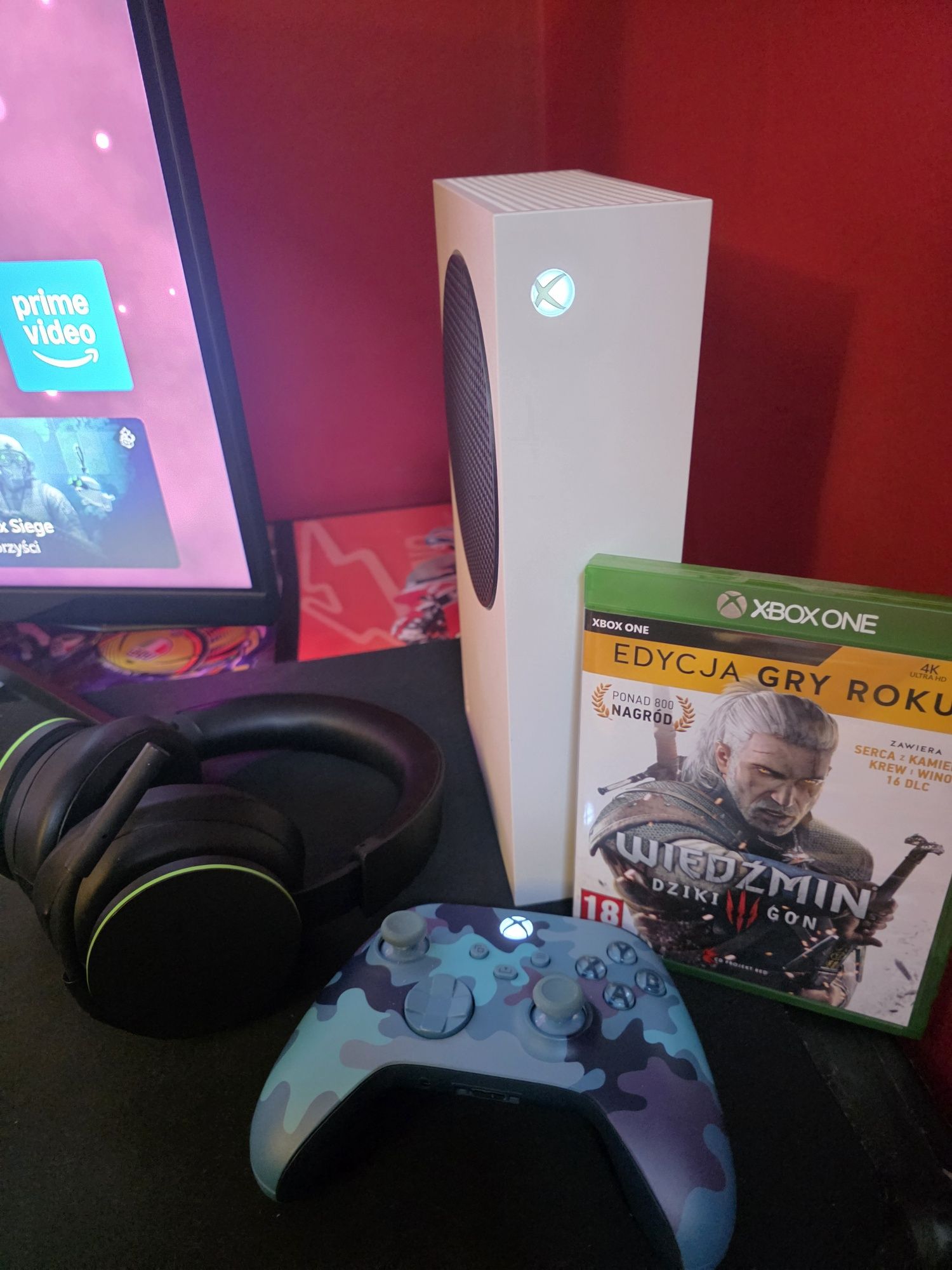 Xbox series s zestaw!!