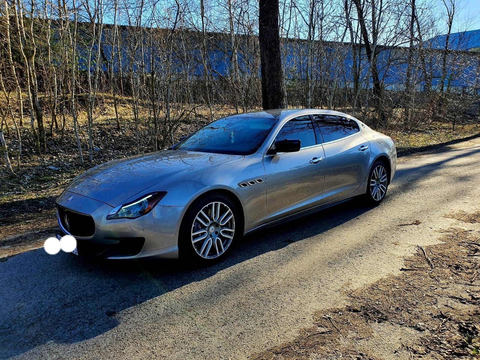 Wynajem, Maserati Quattroporte, samochód do ślubu