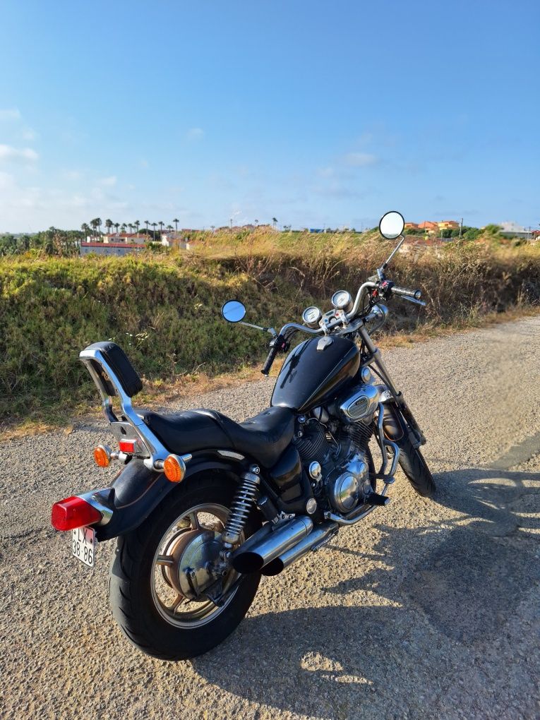 Yamaha Virago 1100cc de 1986. Não paga selo