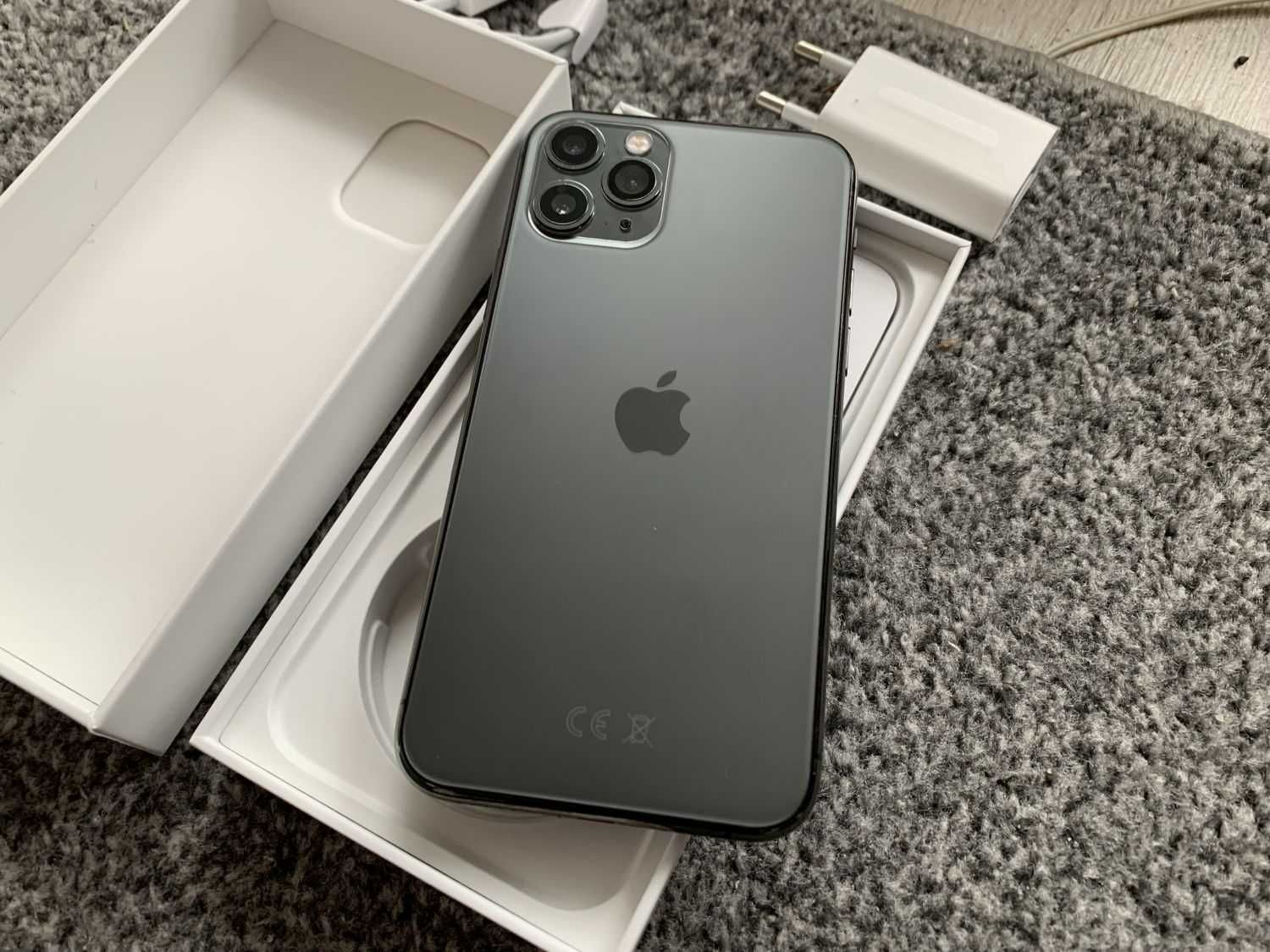 iPhone 11 Pro 256GB SPACE GREY GREEN ZIELONY Szary Bateria 98%