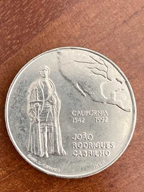 3 Moedas comemorativas 200 escudos (200$00) 1992 - Califórnia