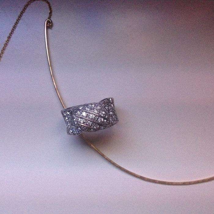 Anel em prata de lei