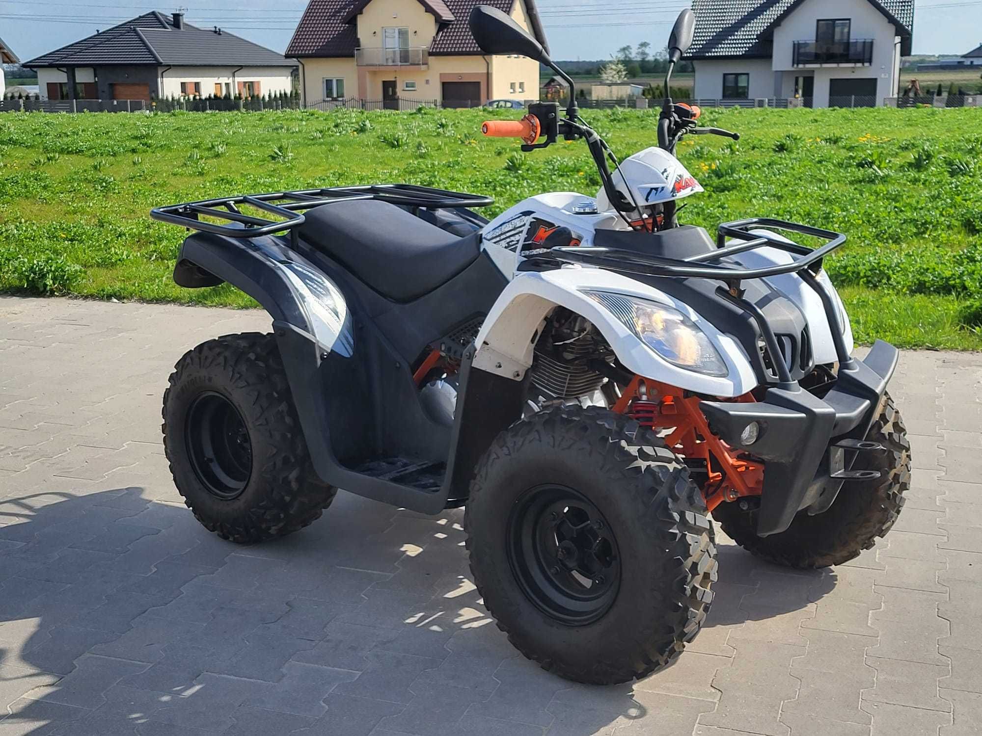 Quad Kayo 200 , zarejestrowany