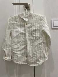 Zara рубашка муслін 98