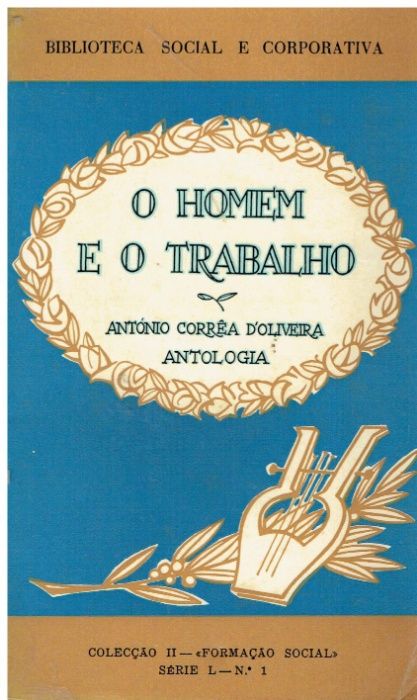 8563 O Homem e o Trabalho de António Corrêa d'Oliveira