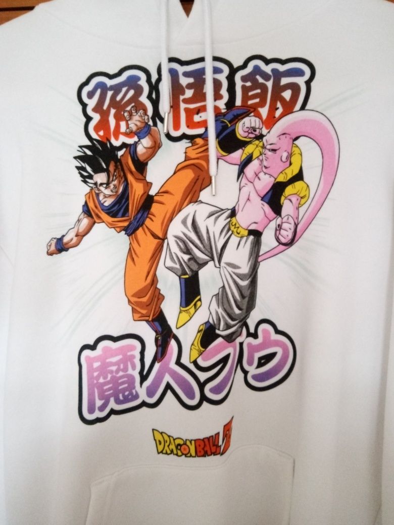 Camisola com capucho dragonball