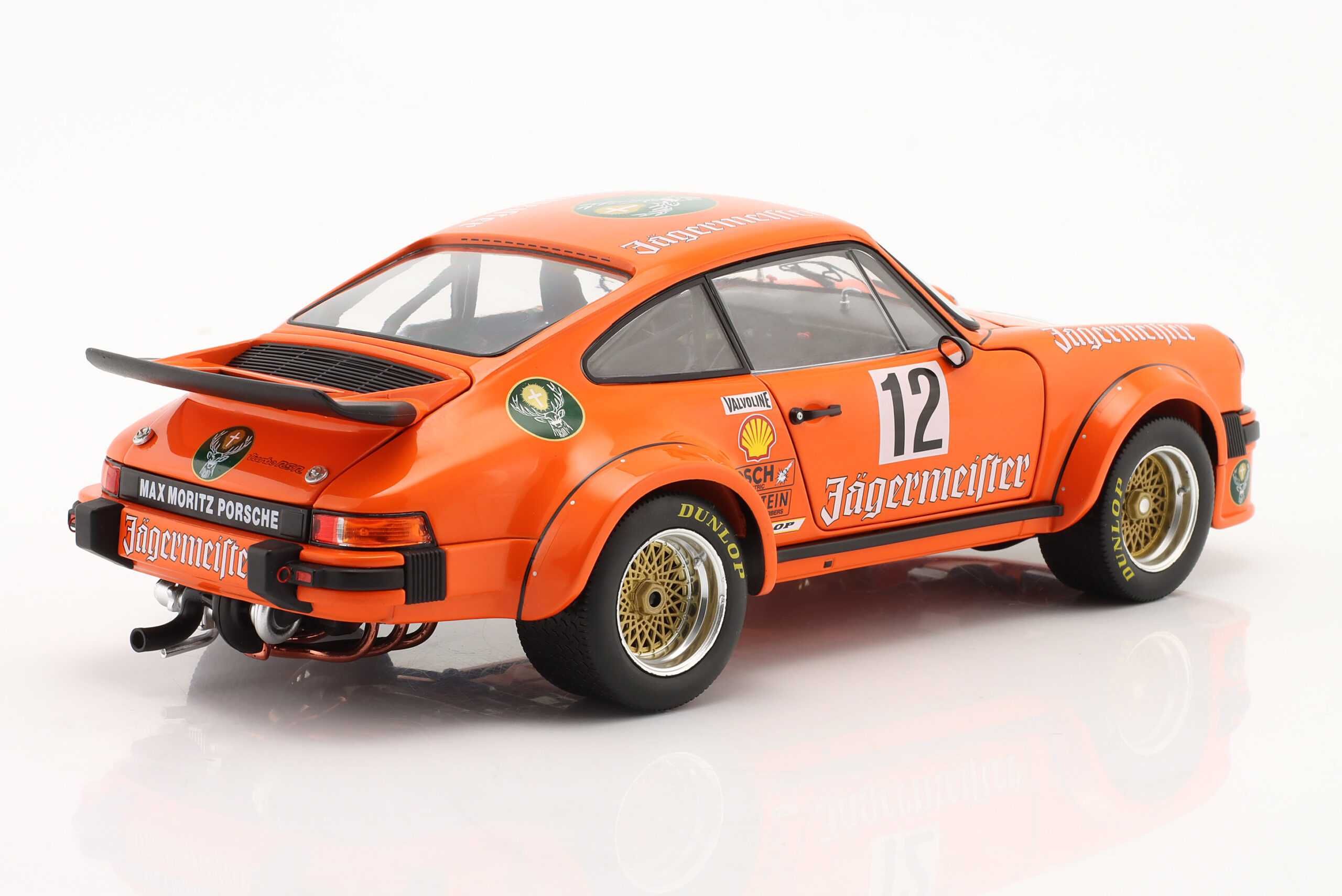 1:18 Schuco Porsche 934 RSR Jägermeister #12 Eifelrennen DRM 1976