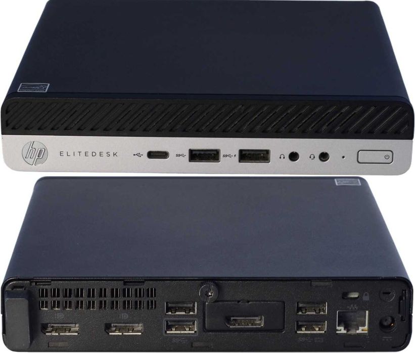 Микро HP EliteDesk 705 G4 mini 35W (Ryzen 5 PRO 2400GE/8GB/Wi-Fi/m.2)