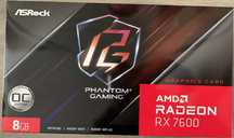 Karta graficzna Radeon RX 7600 AsRock Phantom Gaming OC 8GB