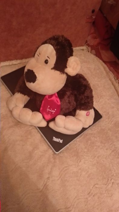 игрушка обезьяна озвучена поет на немейком озорная на батарейках