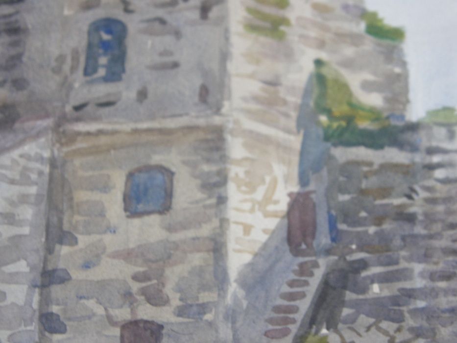 Башня Кармелюка 1972г. Художник Батюшков В. (1894г.р.) 4-А ! выставочн