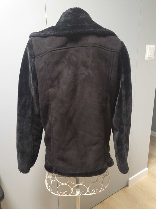 Kurtka miś-kożuszek,  BOOHOO, rozm. S-M ; 36-38