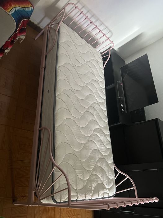 Cama Extensivel colechao e estrado