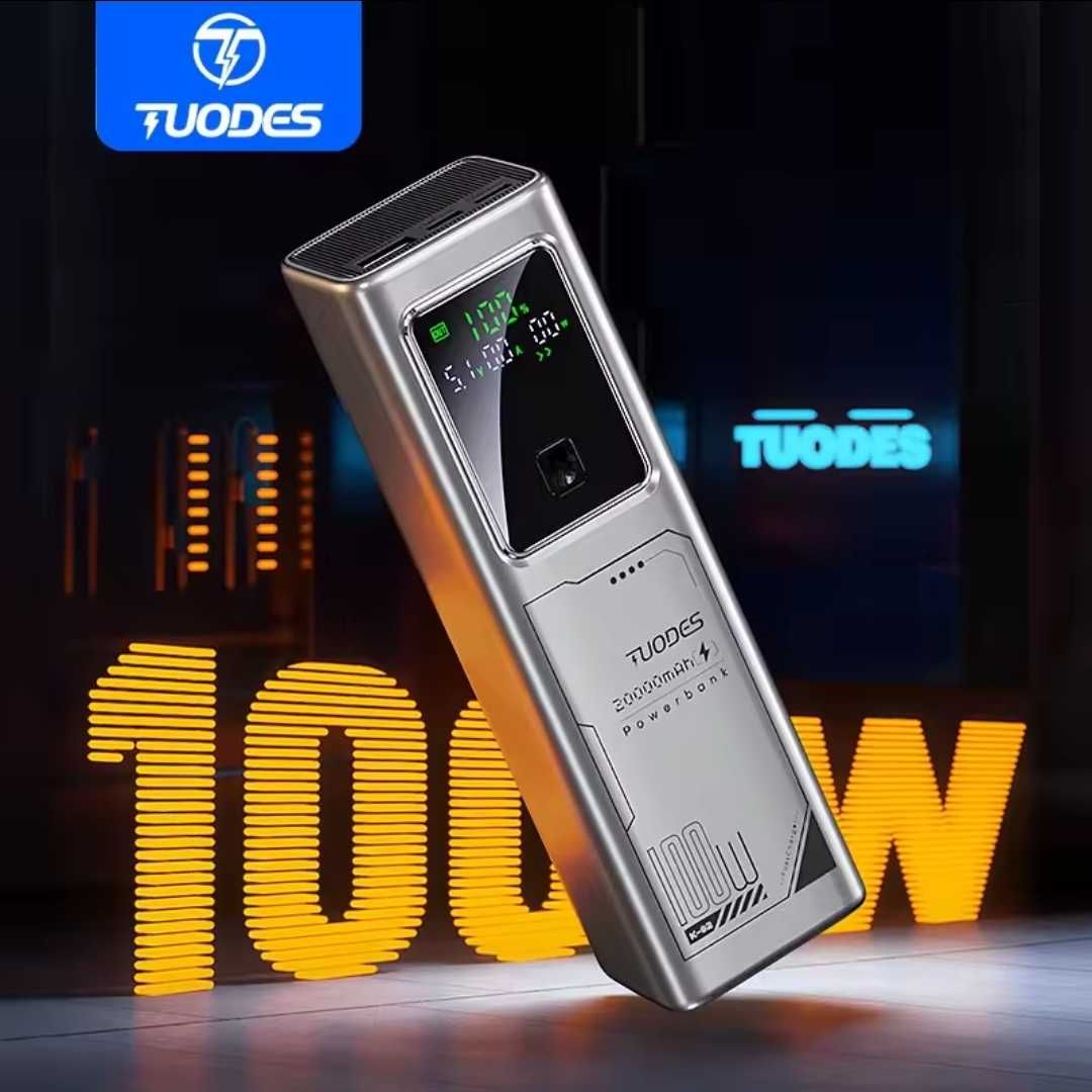 Tuodes PD 100W Power Bank Fast Charging, 20000mAh