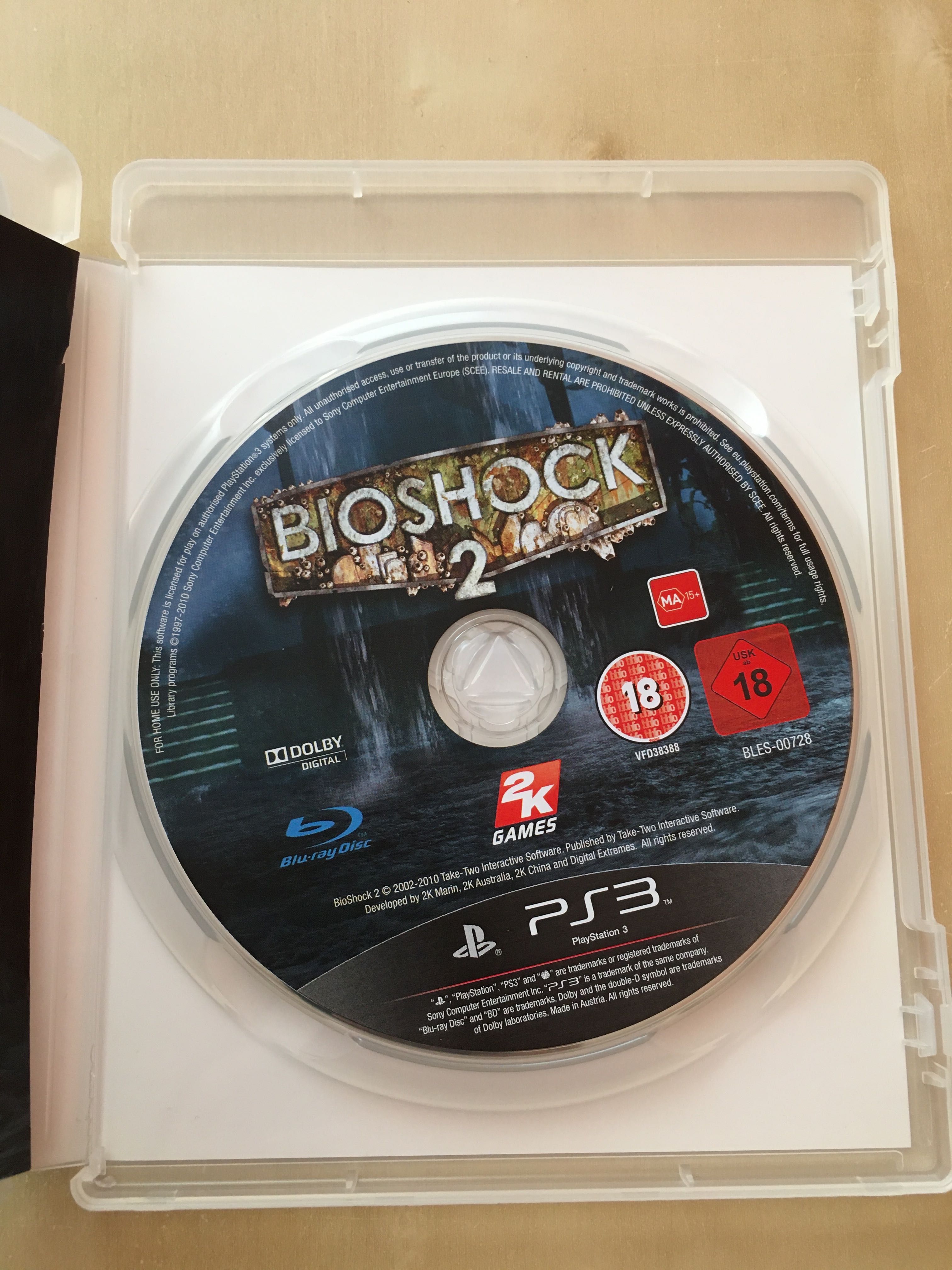 Gra na PlayStation 3 PS3 Bioshock 2 ang